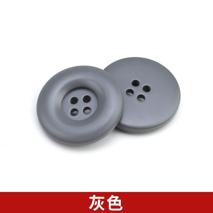 3312★  High-end exquisite resin buttons fashion woolen coat coat trench coat four-eye buttons clothes west decorative buttons