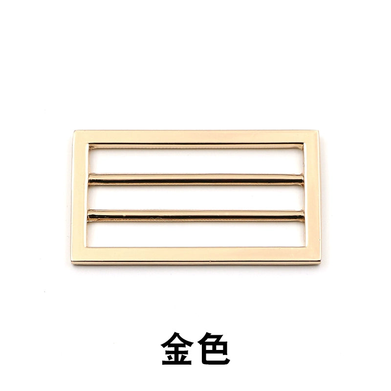 3533★ Hebilla de cinturón de metal, abrigo, gabardina, suéter, chaqueta Nizi, botón de ajuste, botón de cuatro velocidades, botón de malla, accesorios de ropa