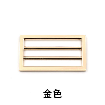 3533★ Hebilla de cinturón de metal, abrigo, gabardina, suéter, chaqueta Nizi, botón de ajuste, botón de cuatro velocidades, botón de malla, accesorios de ropa