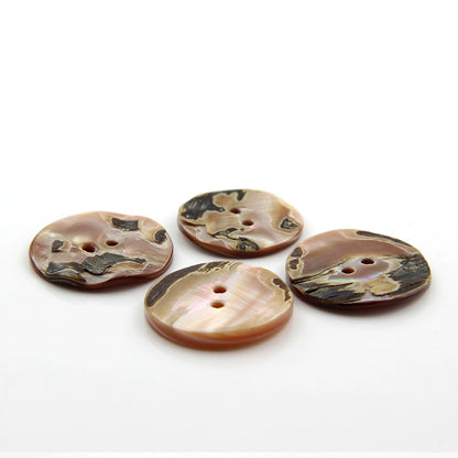 3385★  Two-eye purple shell button shirt button small button children's button cardigan sweater handmade shirt button coat accessories