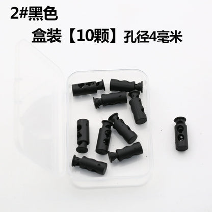 3534★ Nueva hebilla de ajuste de campana colgante de plástico, hebilla de resorte, hebilla de ajuste elástico, hebilla de cuerda, hebilla de cuerda pasante, hebilla de nariz de cerdo, chaqueta de plumas