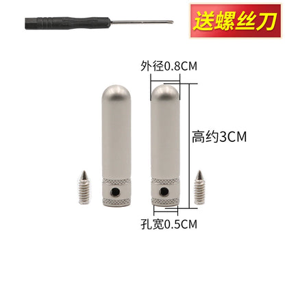 3538★ Accesorios de cuerda Suéter de cabeza de metal Sombrero Correa de cordón Hebilla de cabeza de cuerda Botón Ropa Cintura Hebilla de cuerda