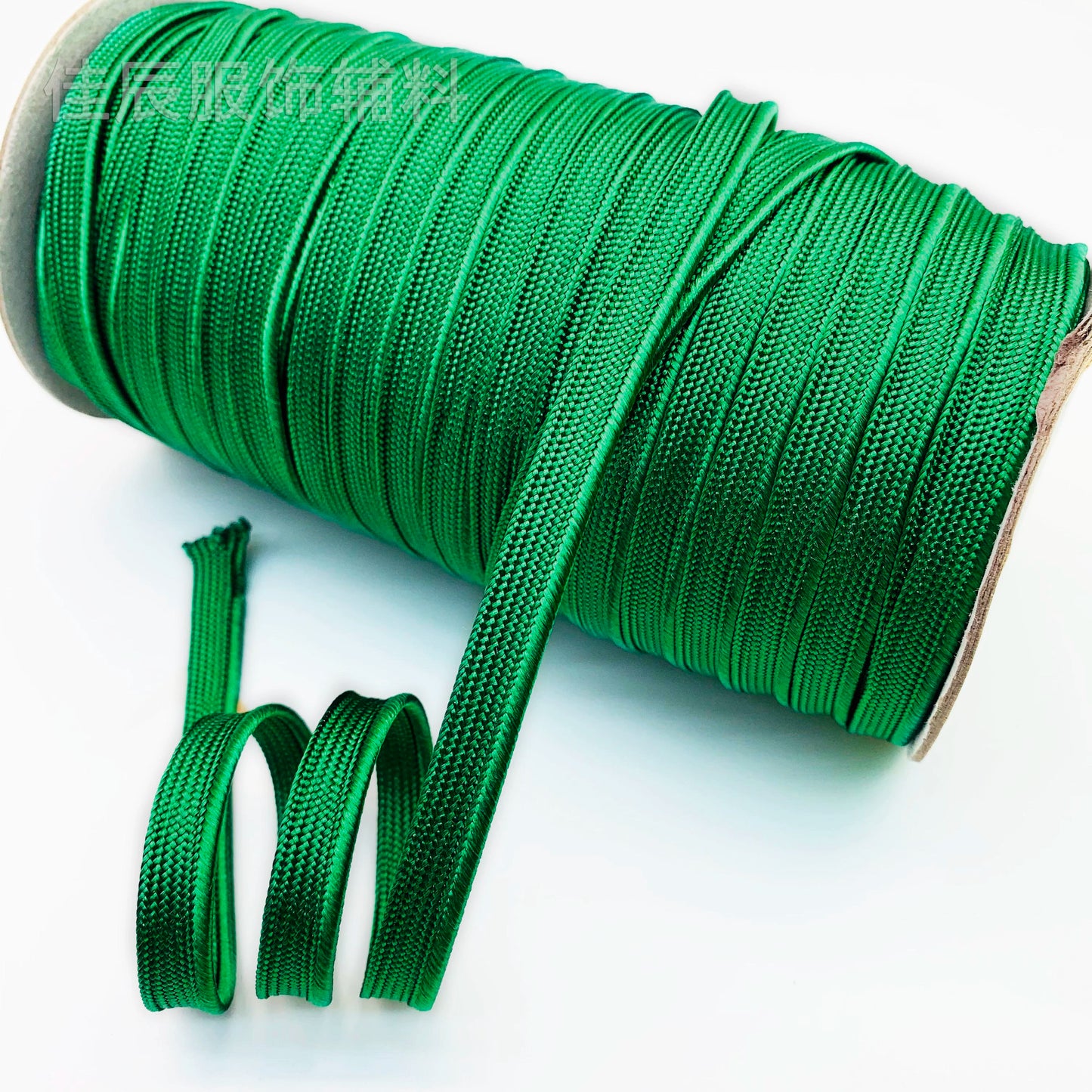 3849 Spot 39 colores 1 cm borde fino cinta maestra de seda brillante tira de brotes ribete cuerda borde incrustado tira cincha accesorios de ropa