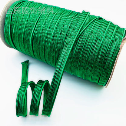 3849 Spot 39 colores 1 cm borde fino cinta maestra de seda brillante tira de brotes ribete cuerda borde incrustado tira cincha accesorios de ropa