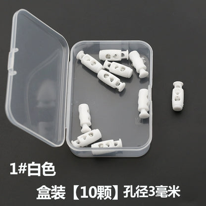 3534★ Nueva hebilla de ajuste de campana colgante de plástico, hebilla de resorte, hebilla de ajuste elástico, hebilla de cuerda, hebilla de cuerda pasante, hebilla de nariz de cerdo, chaqueta de plumas