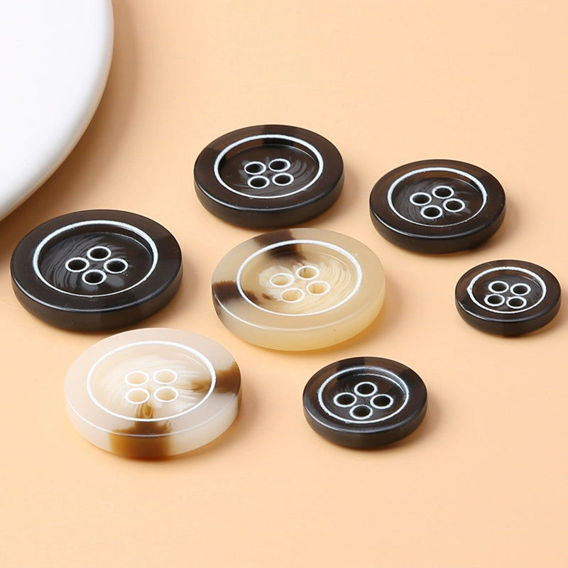 3427★ Botones de abrigo redondos para traje de hombre, gabardina, accesorios con botones, botones versátiles para ropa de abrigo de mujer y niño