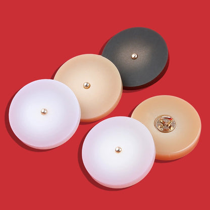 3281★  Round resin button top women's high-end large button coat trench coat versatile clothes suit buttons pajamas accessories