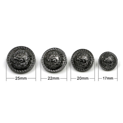 3437★ Botones metálicos retro británicos, botones de traje, botones decorativos para abrigos, chaquetas, gabardinas, accesorios de ropa, botones dorados