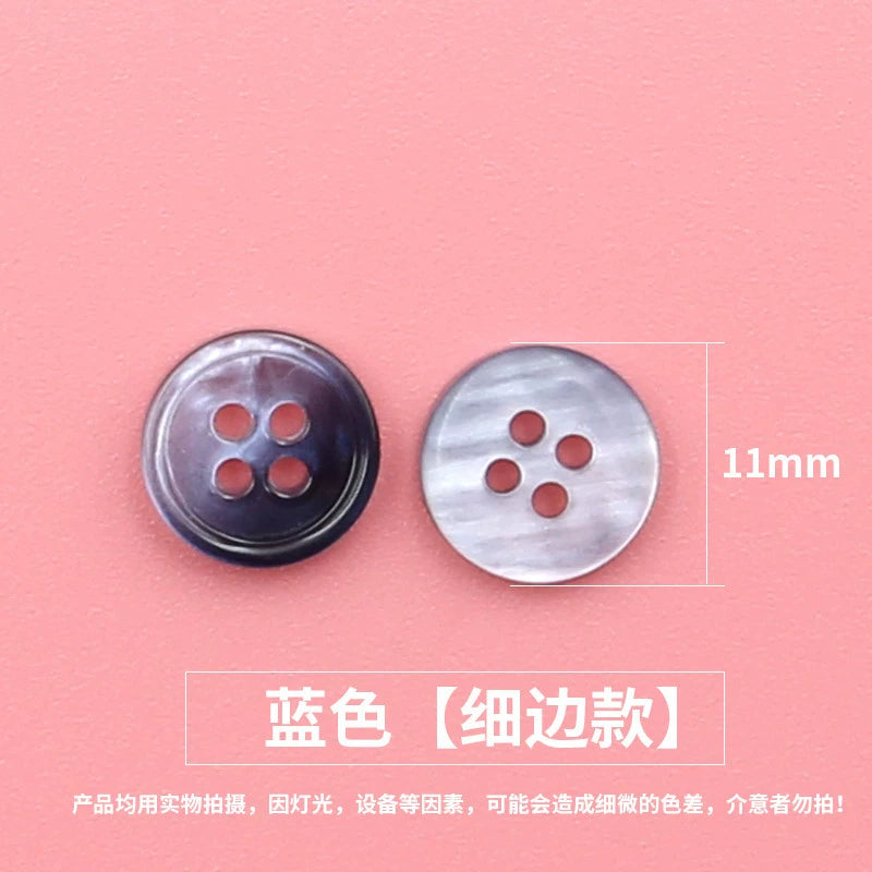 3345★  Color resin shirt buttons women's coat shirt buttons fashion round top clothes trench coat small button accessories