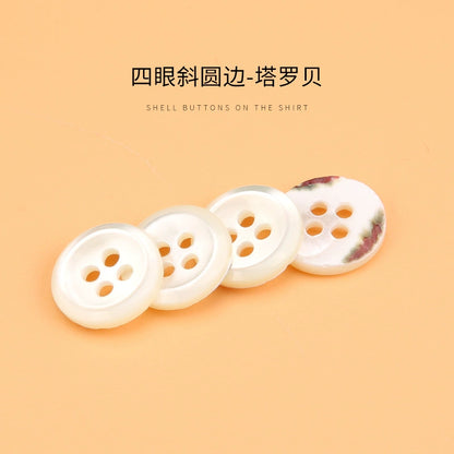 3310★  White shell buttons versatile exquisite high-end shirt POLO shirt buttons small buttons for men's and women's shirts and clothes