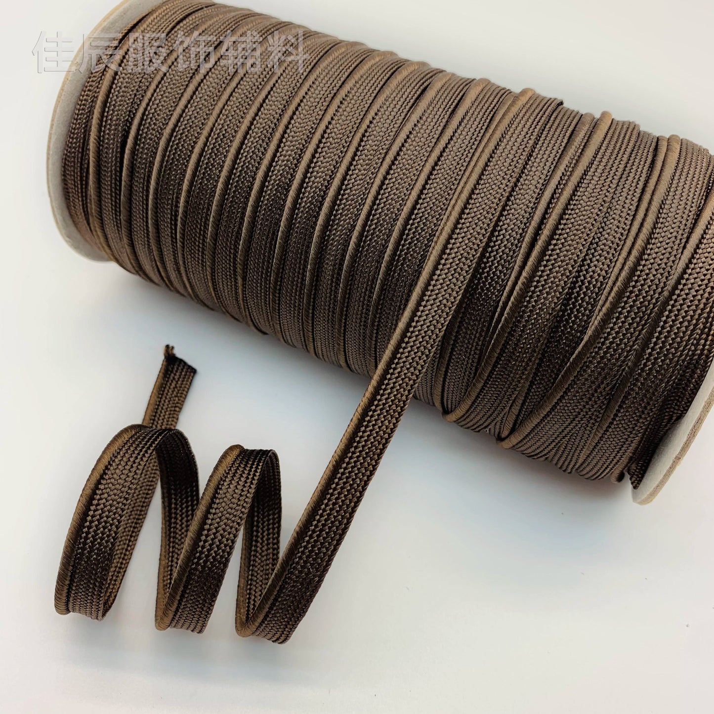 3849 Spot 39 colores 1 cm borde fino cinta maestra de seda brillante tira de brotes ribete cuerda borde incrustado tira cincha accesorios de ropa