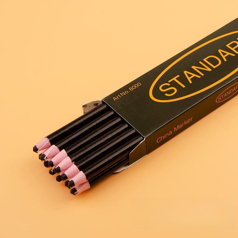 1666★ Lápiz marcador de cera lavable para corte y confección de prendas, diseño de cuerda sin necesidad de sacar punta.