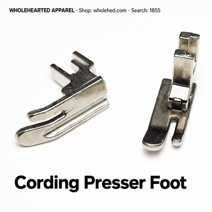 1855★ High-Low Presser Foot for Electric Multifunction Home Sewing Machines – Thick Seams and Pant Hems.