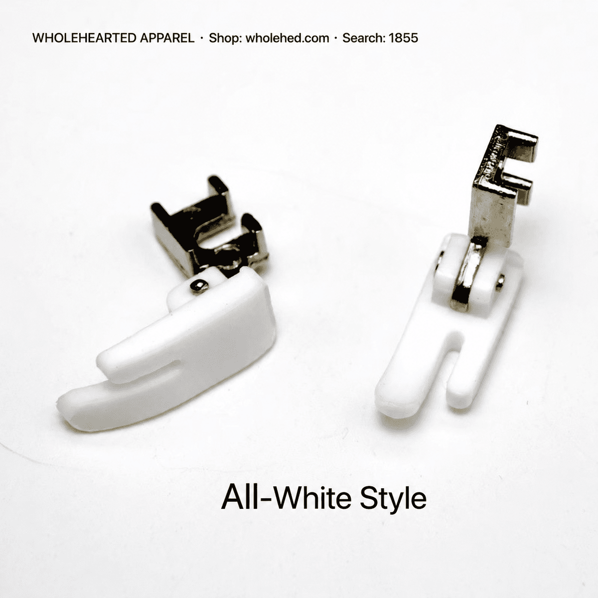 1855★ High-Low Presser Foot for Electric Multifunction Home Sewing Machines – Thick Seams and Pant Hems.