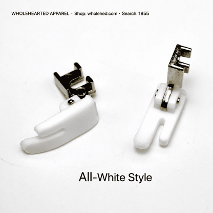 1855★ High-Low Presser Foot for Electric Multifunction Home Sewing Machines – Thick Seams and Pant Hems.