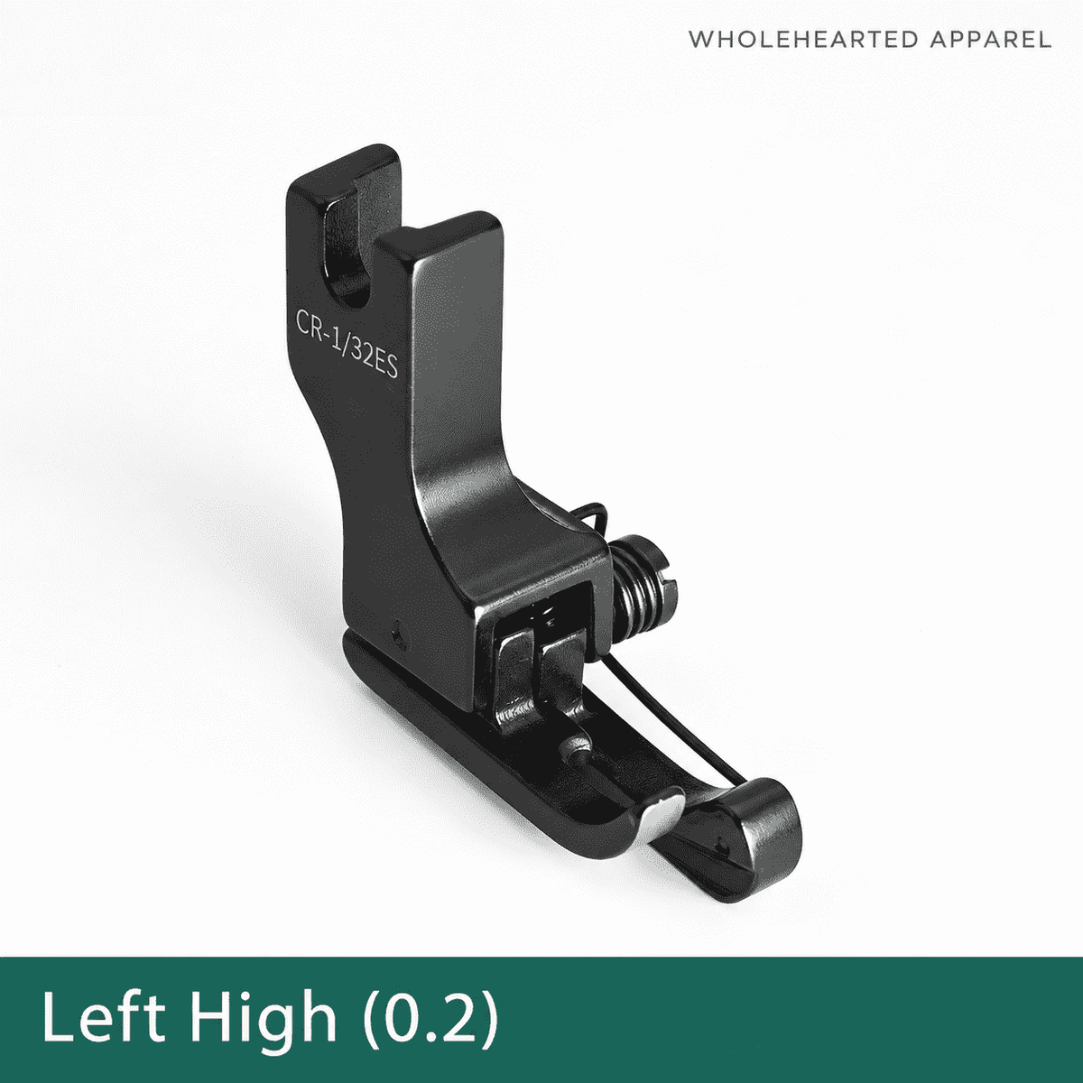 1017★ Black Titanium Steel Spring High-Low Presser Foot, Smooth and Wear-Resistant, Oxidation-Resistant Finish.
