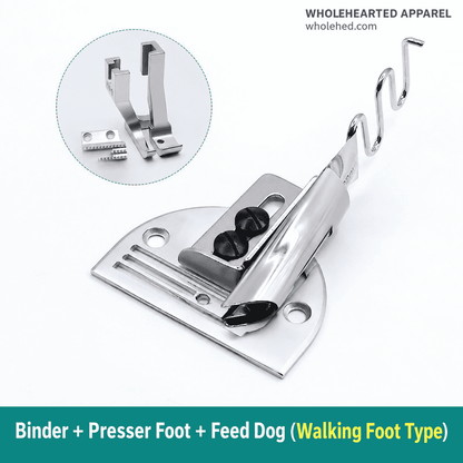 1736★ Handmade Single-Fold Tape Binder for Lockstitch & Walking Foot Sewing Machines.