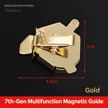 1021★ Guide de couture magnétique multifonction hexagonal pour le guidage des bords, les surpiqûres et la couture courbe.
