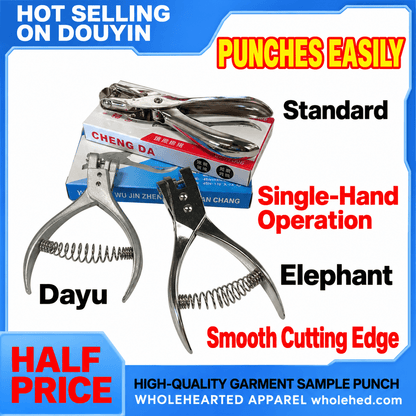 1434★ Garment Pattern Notching Pliers U-Shaped Cutting and Punching Tool for Sewing and Sample Making.