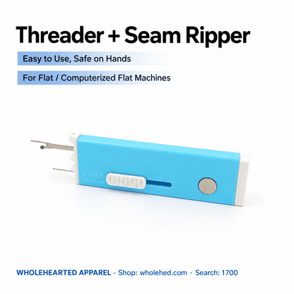1700★ New No-Look Automatic Needle Threader for Flatbed Sewing Machines