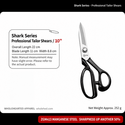 1701★ Large Tailor Scissors for Thick Fabric, Sewing, Garment Cutting, Home & Industrial Use.