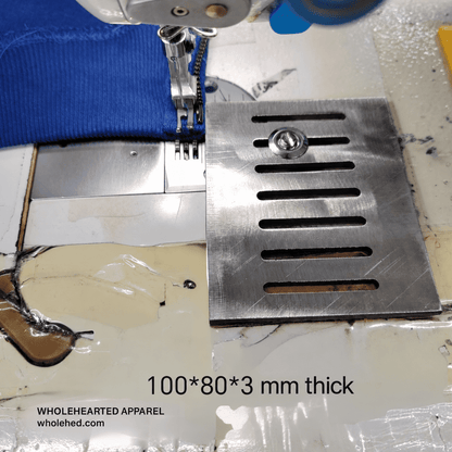 1934★ 3mm Sewing Guide Plate for Zipper Attachment, Zipper Topstitching, Back Collar Sewing and Seam Guiding.