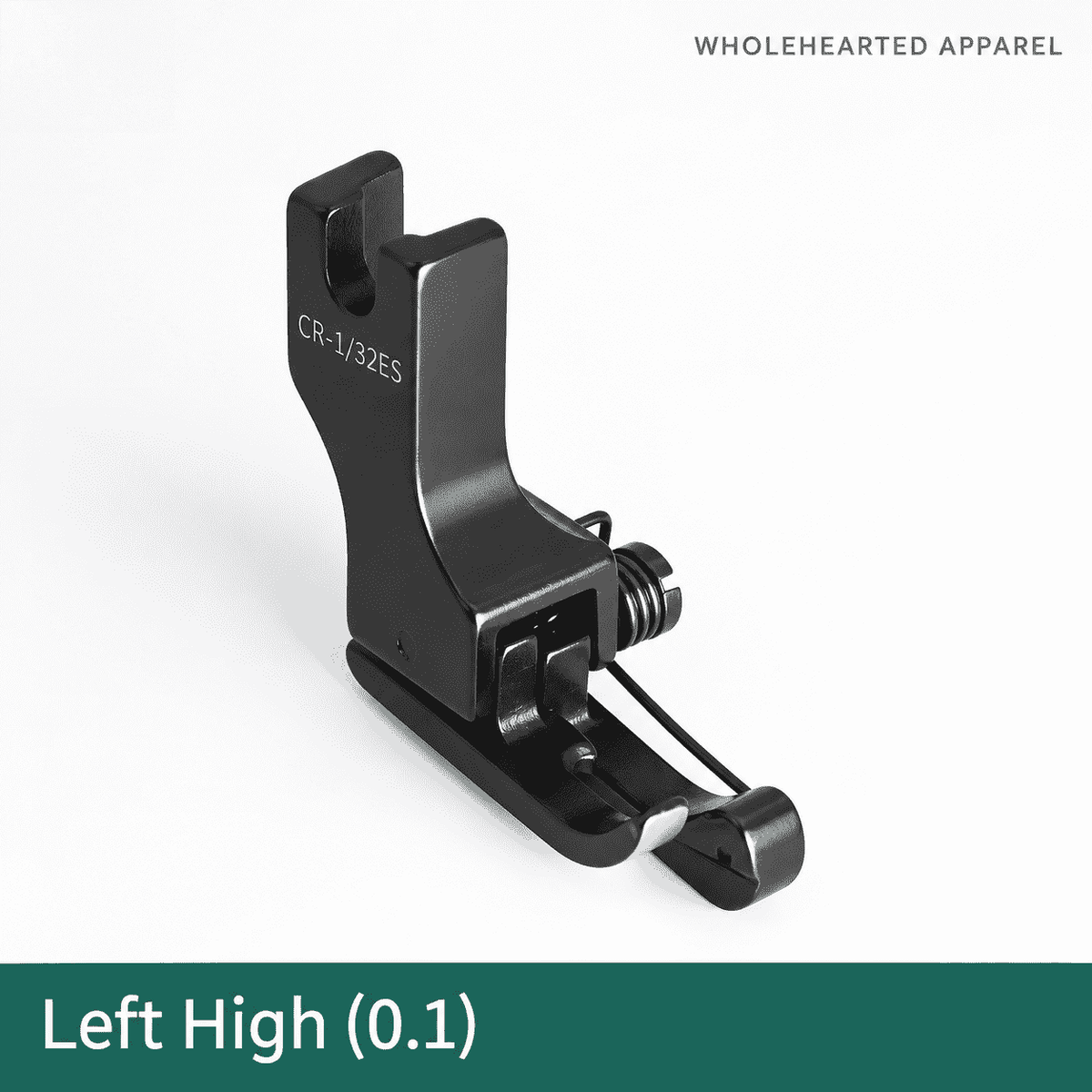 1017★ Black Titanium Steel Spring High-Low Presser Foot, Smooth and Wear-Resistant, Oxidation-Resistant Finish.