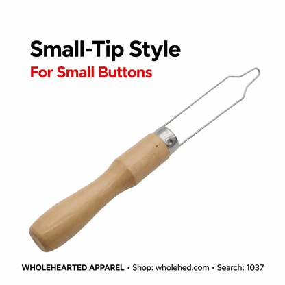 1037★ Quick Button Fastening Tool for Garment Factories and DIY Sewing Projects.