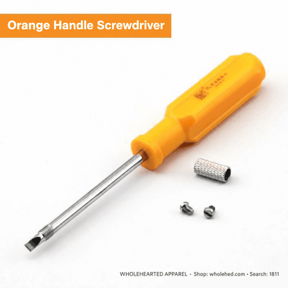 1811★ Magnetic Flathead Safety Screwdriver for Sewing Machines, Medium Size, S2 Steel
