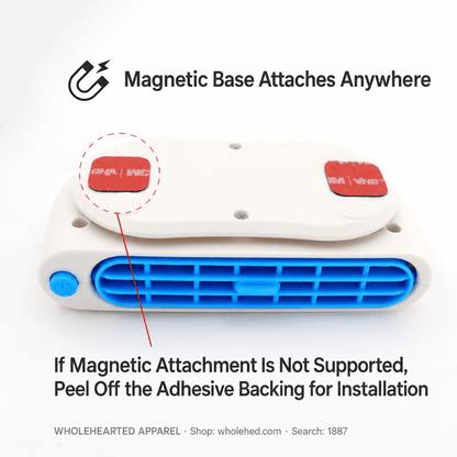 1887★ Magnetic Sewing Machine Cooling Fan with Strong Airflow for the Work Area