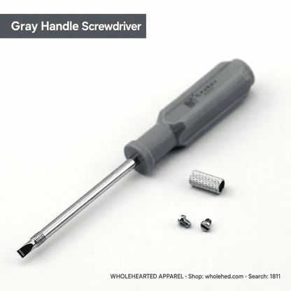 1811★ Magnetic Flathead Safety Screwdriver for Sewing Machines, Medium Size, S2 Steel