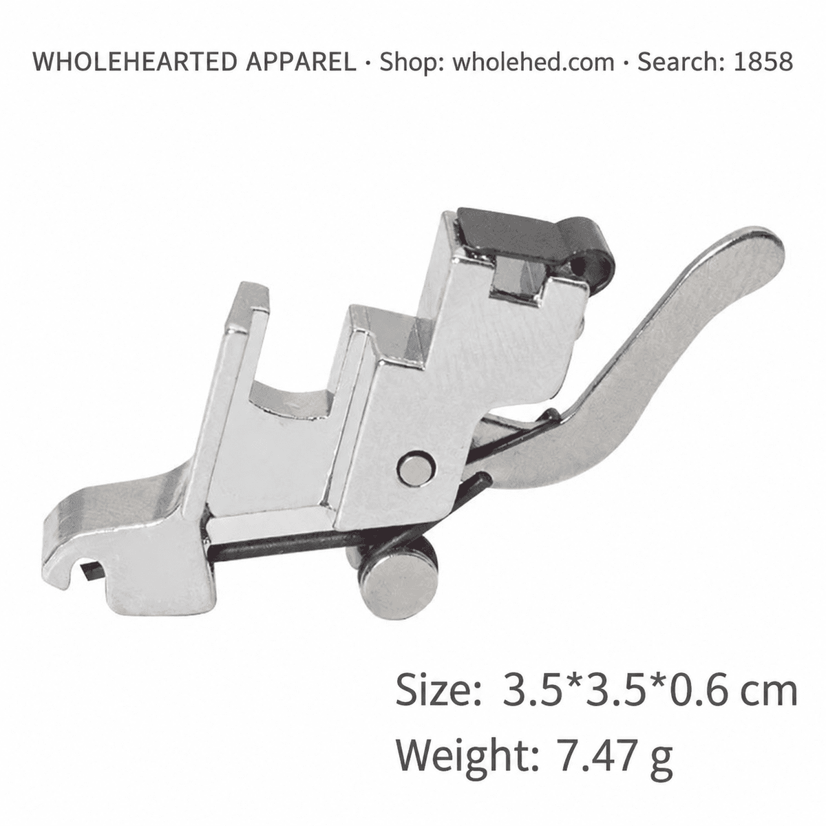 1858★ Support de pied-de-biche multifonctionnel et adaptateur à tige haute/basse pour machines à coudre domestiques