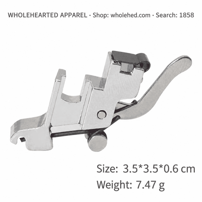 1858★ Support de pied-de-biche multifonctionnel et adaptateur à tige haute/basse pour machines à coudre domestiques