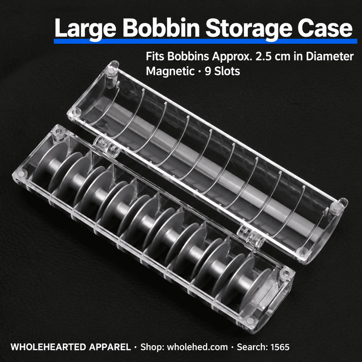 1565★ Custodia magnetica per riporre le bobine per macchine da cucire industriali, Jack A3/A4, Zoje, Fushan e Brother