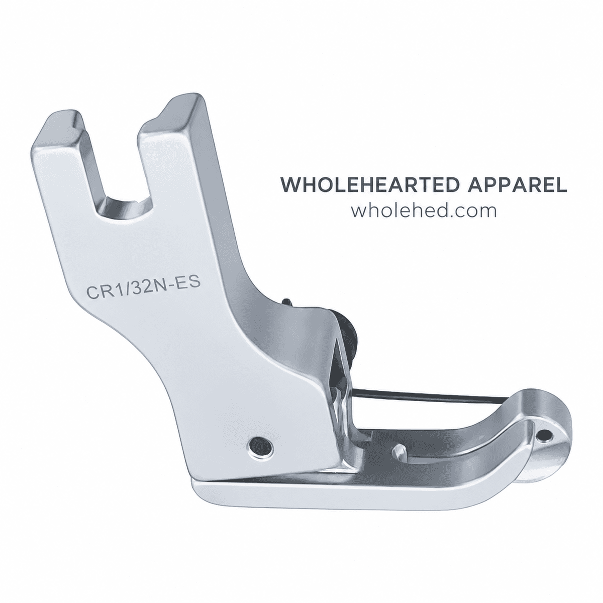1137★ Prensatelas de acero galvanizado de altura regulable para costura de cuellos y bordes de 0,1/0,2 cm para máquina de coser.