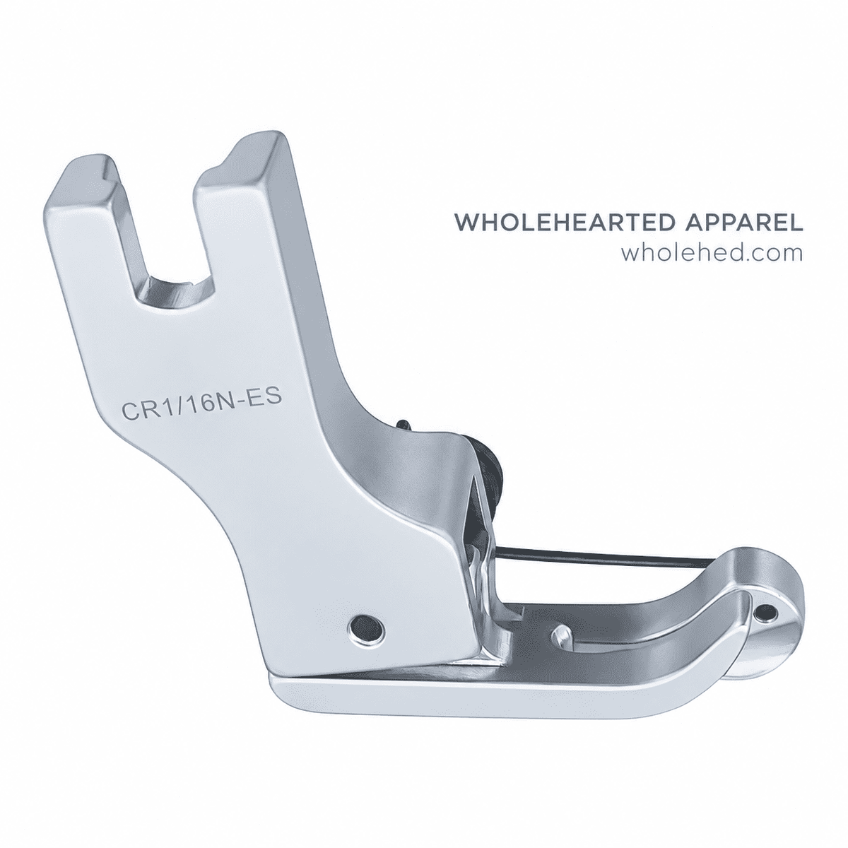 1137★ Prensatelas de acero galvanizado de altura regulable para costura de cuellos y bordes de 0,1/0,2 cm para máquina de coser.