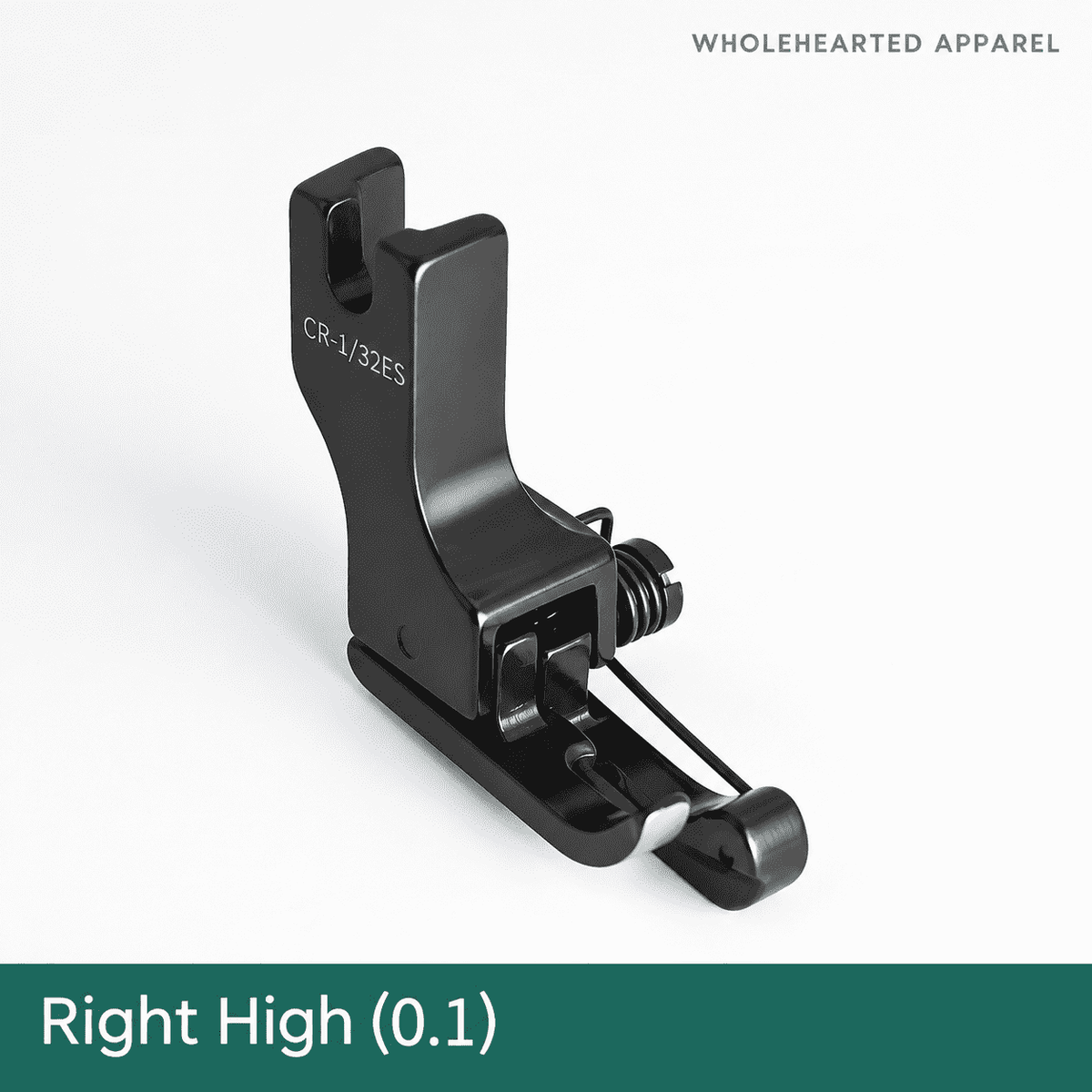 1017★ Black Titanium Steel Spring High-Low Presser Foot, Smooth and Wear-Resistant, Oxidation-Resistant Finish.