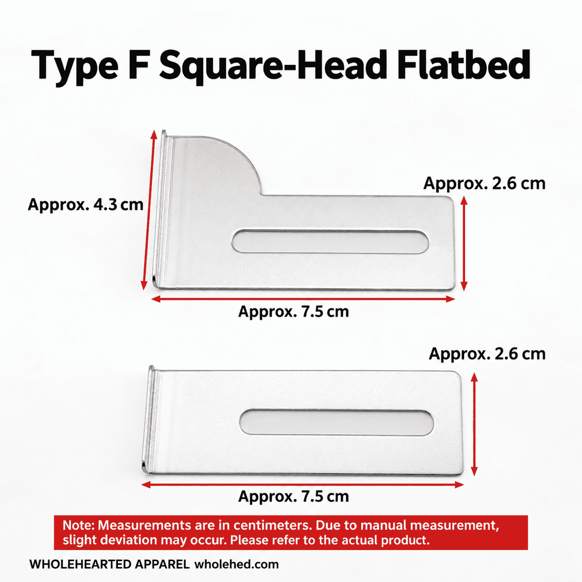 1767★ Adjustable Square Head Hemming Guide for Three-Needle Five-Thread Coverstitch Machine Sleeves and Necklines.