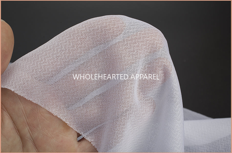 3910 Forro adhesivo, forro elástico de planchado de una sola cara, forro de hilado, antibordado, bordado, accesorios de ropa de piel para atar carne