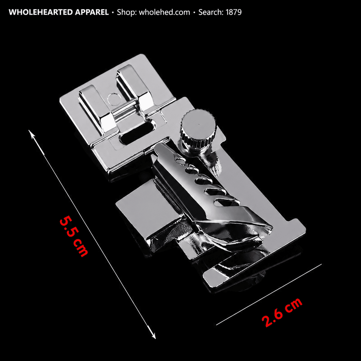 1879★ Multifunctional Bias Tape Binding Presser Foot for Home Electric Sewing Machines.