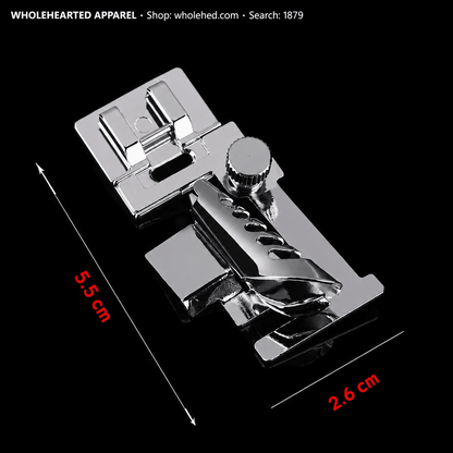 1879★ Multifunctional Bias Tape Binding Presser Foot for Home Electric Sewing Machines.