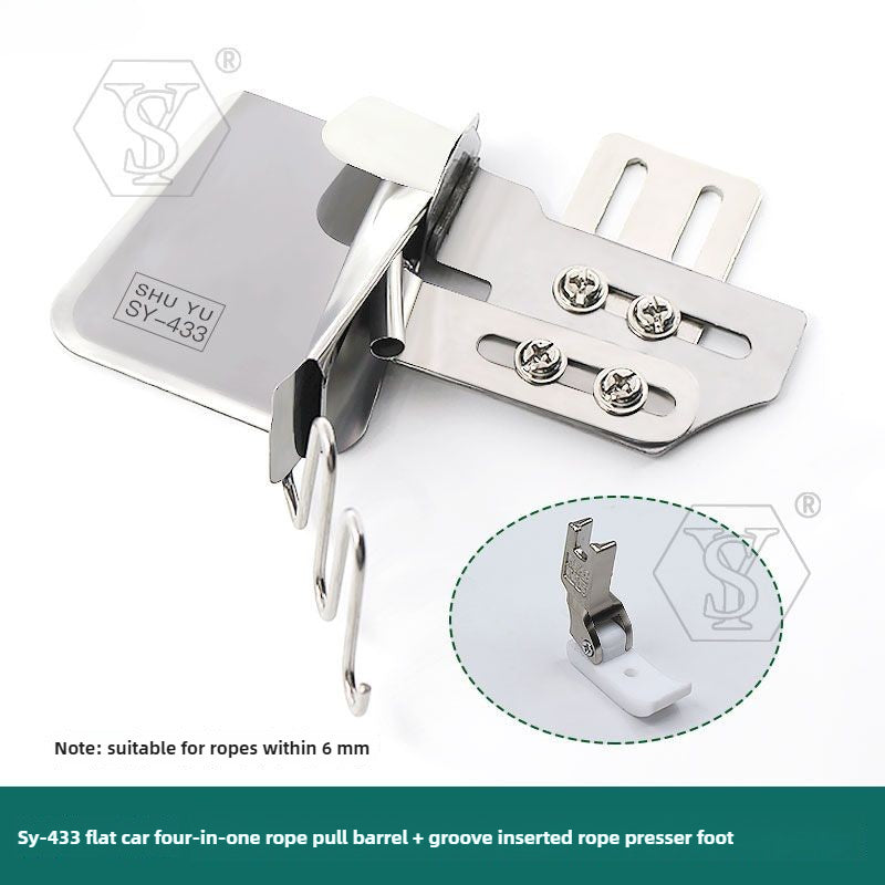 1055★  [Handmade] SY-433 4-in-1 inlaid rope pull tube pillow quilt cover plus rope bag tooth strip hemming device