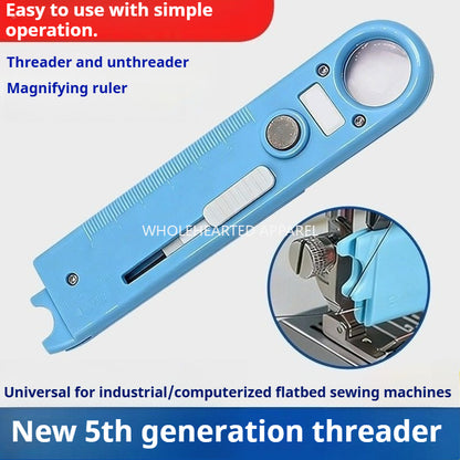 1774★ Multifunction Sewing Machine Needle Threader with Seam Ripper for Industrial Machine★