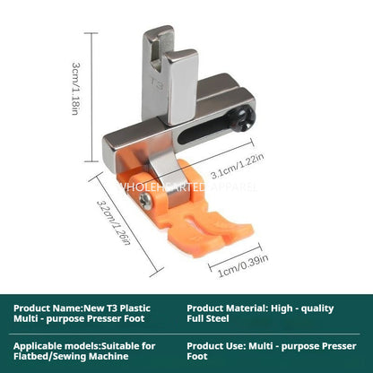 1790★ Plastic T3 Adjustable Universal Presser Foot for Sewing Machine★