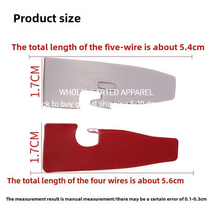 1439★  Self-adhesive four-wire edge locking machine foot pressing skin sticker, five-wire edge copying machine foot pressing sticker, oversewing machine foot pressing skin pressing foot sole high stickiness