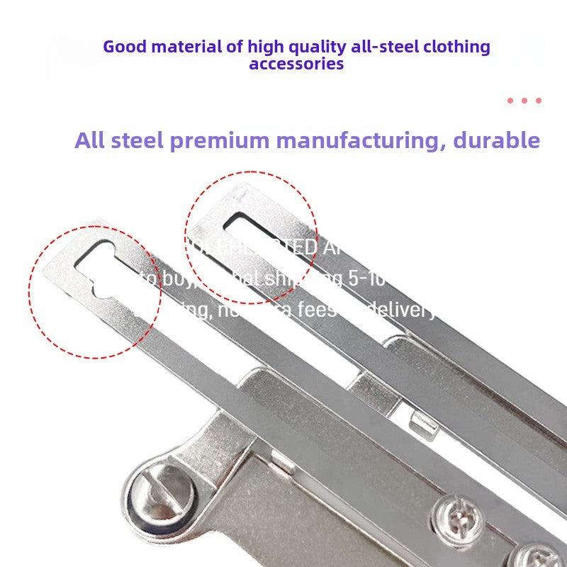 1447★  Sewing machine accessories Flat car pull lace auxiliary device Insert rope Insert strip pull lace webbing Hemp width adjustable multi-function