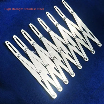 1696★  New shirt placket button curtain adjustable sewing point device isometric ruler isometric ruler