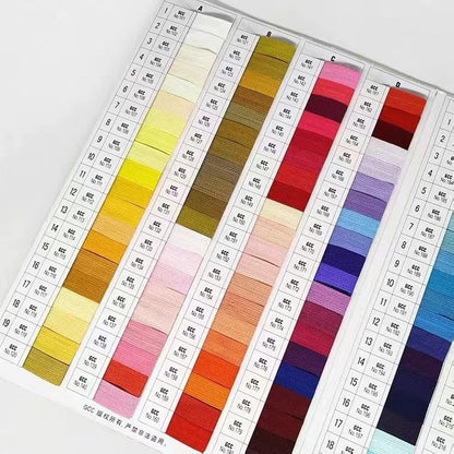3116  GCC international textile industry standard zipper color card 480 color card sample color matching clothing reference standard color card