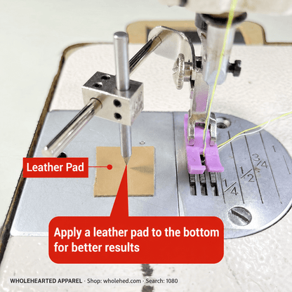 1080★ New Xiao Lv La Mo Circular Patch Sewing Guide for Lockstitch Machines.