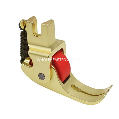 1778★ Gold Roller Presser Foot for Sewing Machine, Suitable for Thick and Thin Fabrics★
